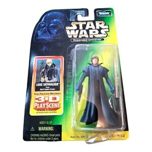 VTG Star Wars Luke Dark Empire Expanded Universe 3.75 Figure POTF2 1998 Kenner